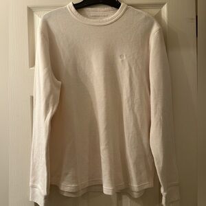 American Eagle Long-Sleeve Waffle Tee